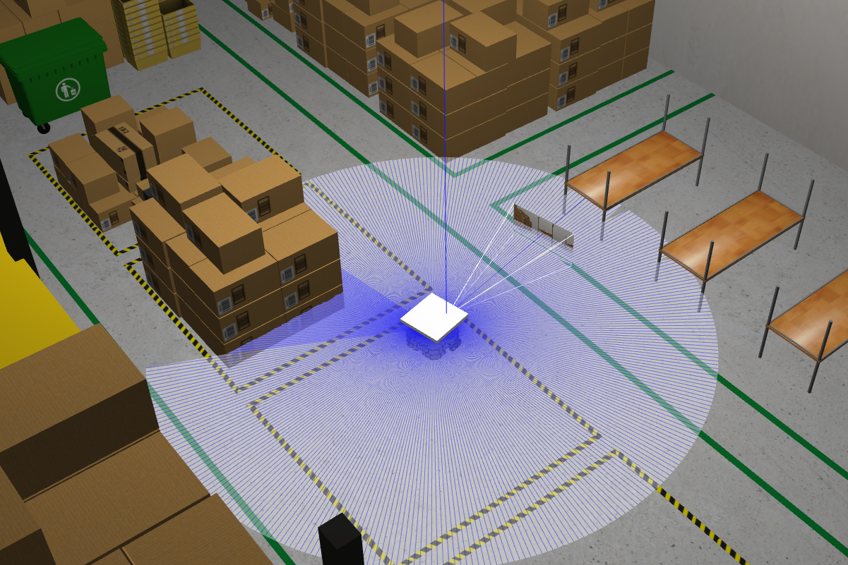 Single Robot Amazon Warehouse (ROS2)